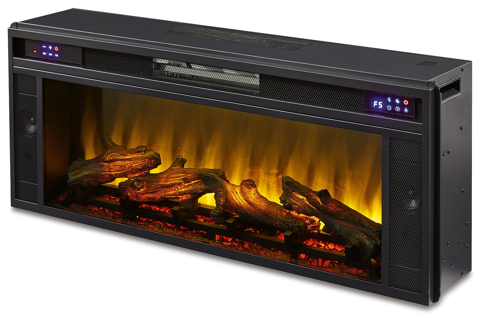 Electric Fireplace Insert 43", Black