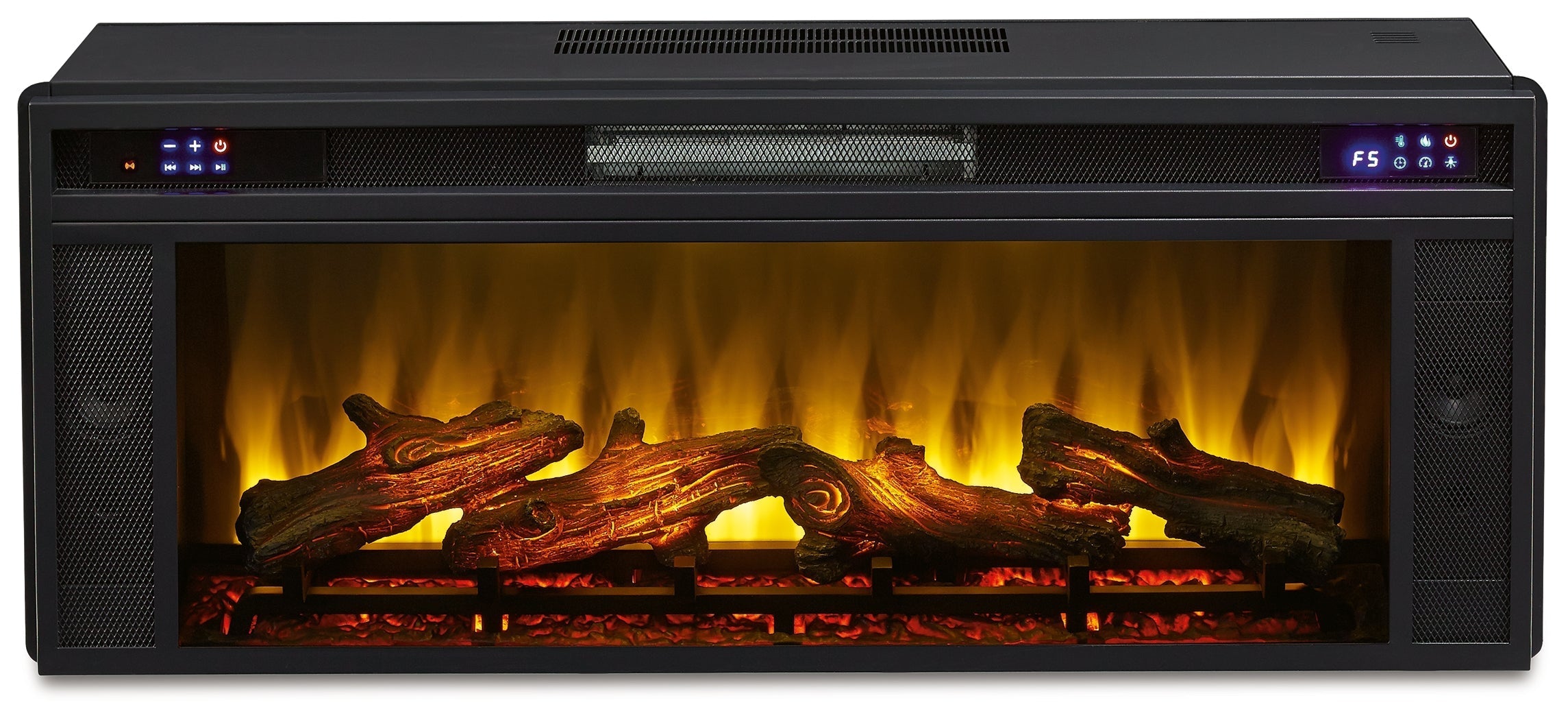Electric Fireplace Insert 43", Black