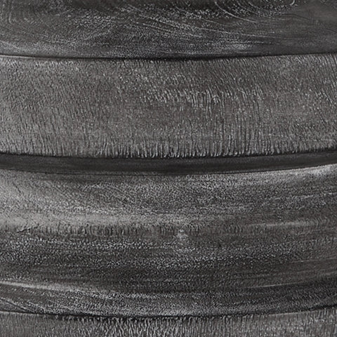 Wahida Distressed Black Poly Table Lamp