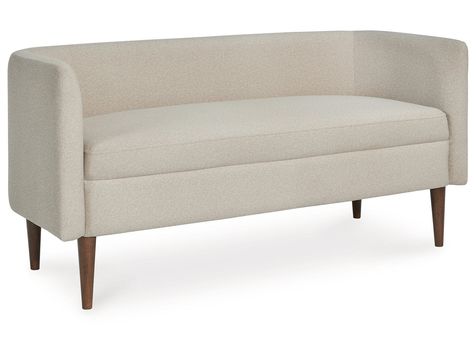 Wainner Beige Accent Bench