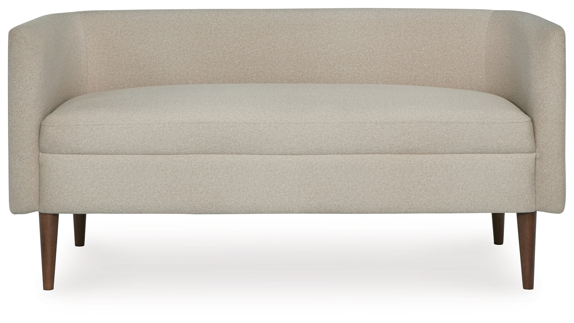 Wainner Beige Accent Bench