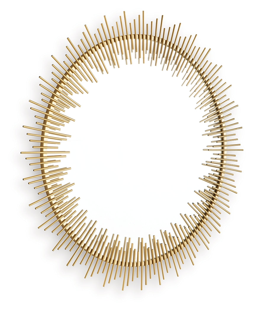 Wainport Gold Accent Mirror