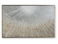 Waldard Gray/Taupe/White Wall Art