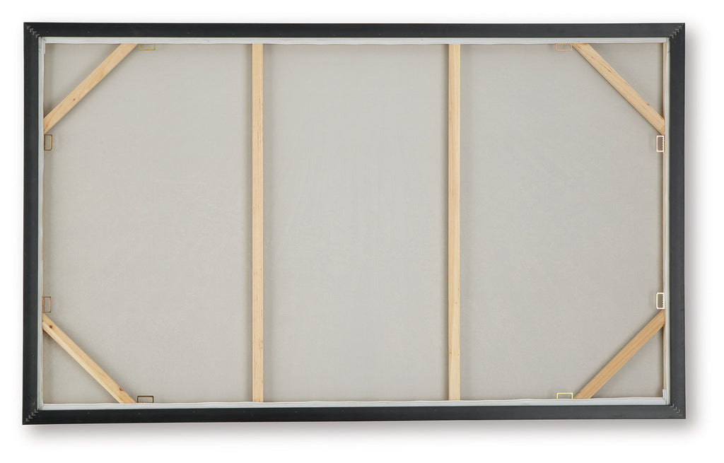 Waldard Gray/Taupe/White Wall Art