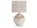 Waldish Cream/Beige Metal Table Lamp (1/CN)