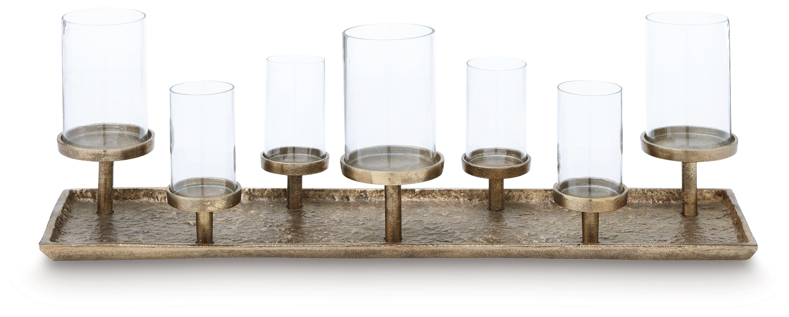 Wallmond Antique Brass Candle Holder