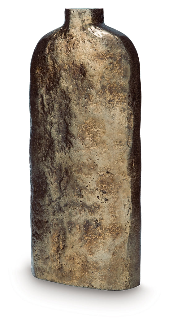Wallmond Antique Brass Vase (13''H)