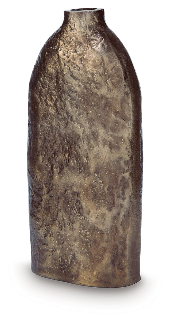Wallmond Antique Brass Vase (16''H)
