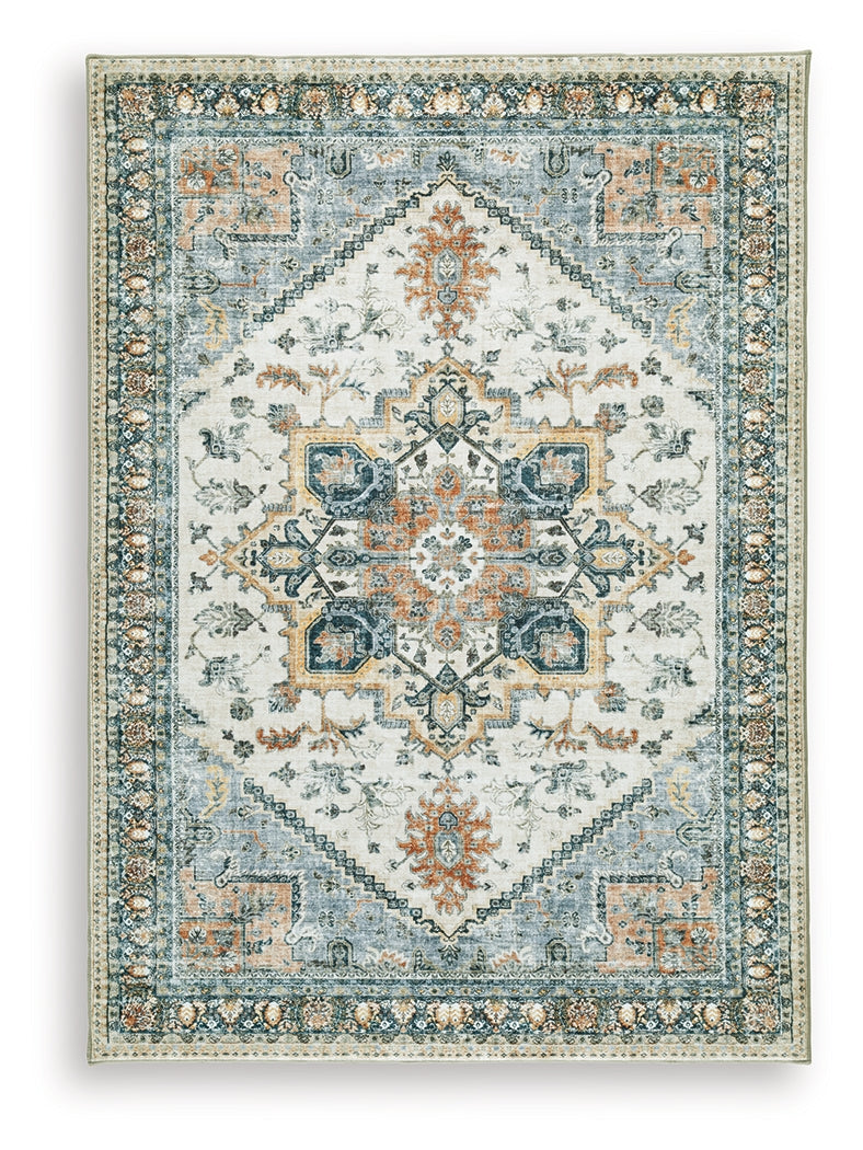 Wallney Multi Memory Foam Medium Rug