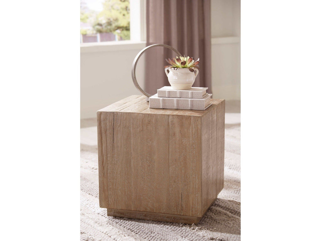 Waltleigh Distressed Brown Accent Table