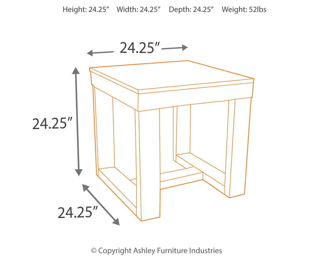 Watson Brown Coffee Table and 2 End Tables