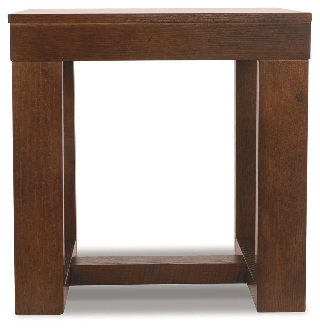 Watson Dark Brown Coffee Table & 2 End Tables w/Console