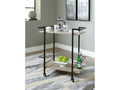 Waylowe Brown/Black Bar Cart