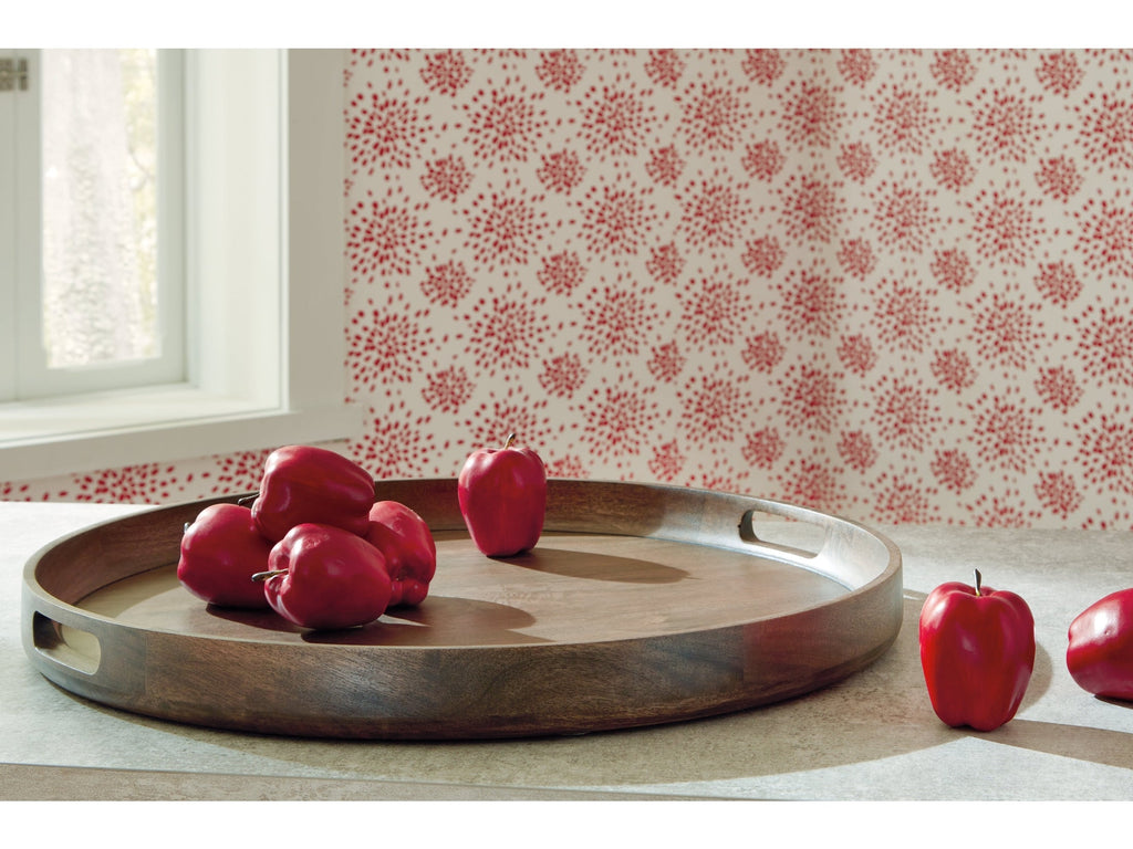 Webbworth Gray Brown Tray