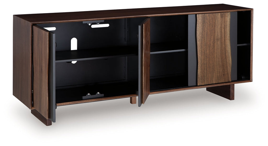 Welby Brown/Charcoal Accent Cabinet