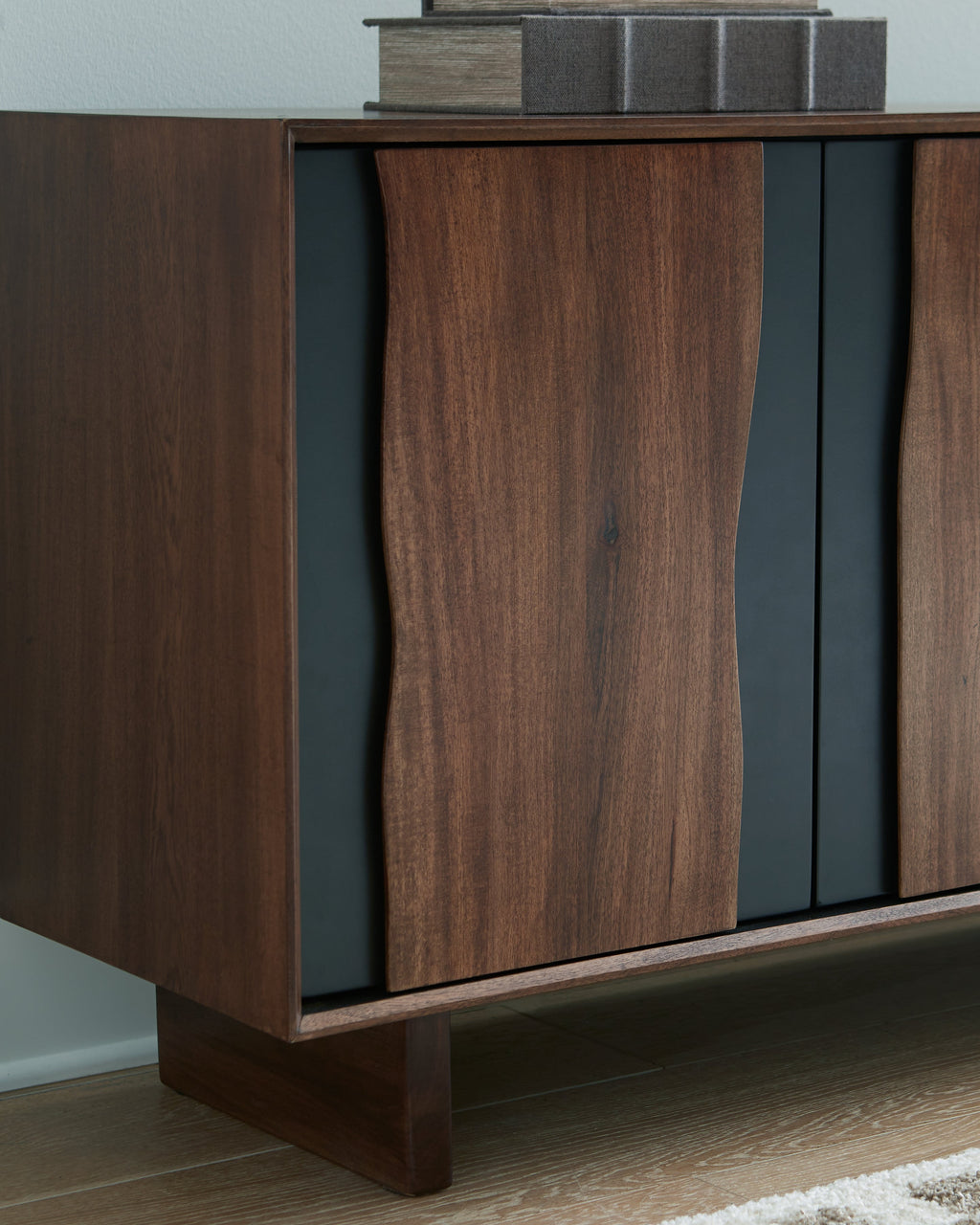 Welby Brown/Charcoal Accent Cabinet
