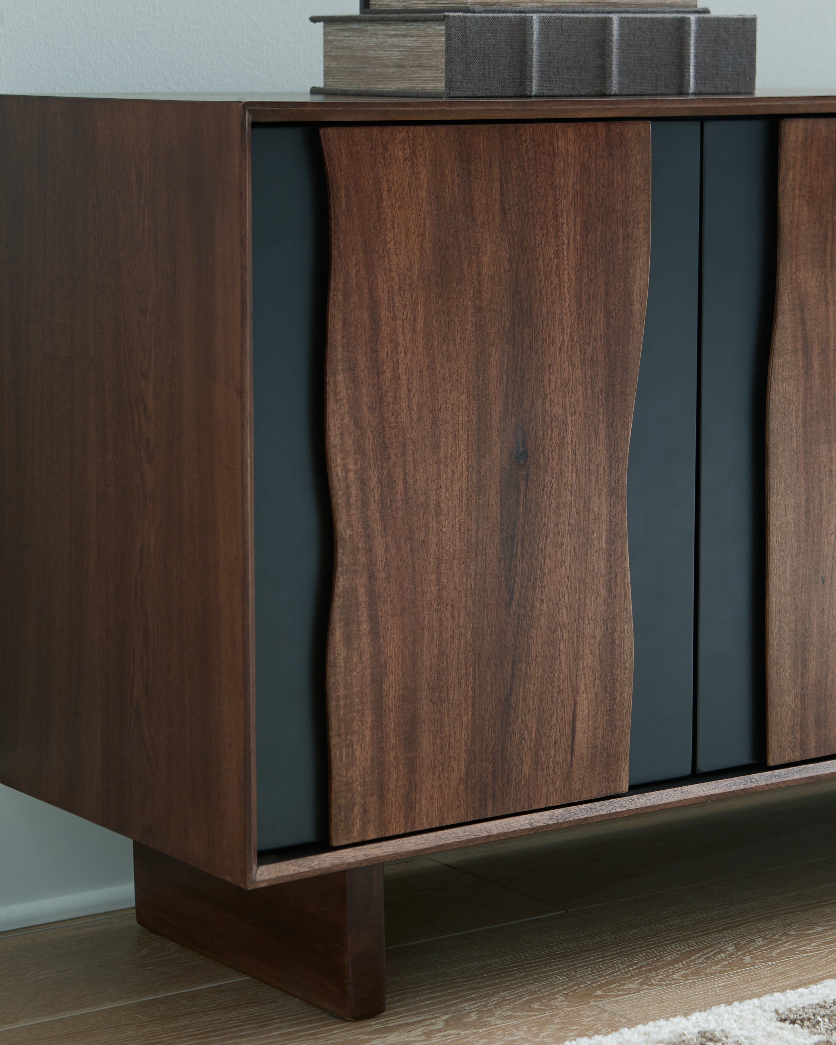 Welby Brown/Charcoal Accent Cabinet