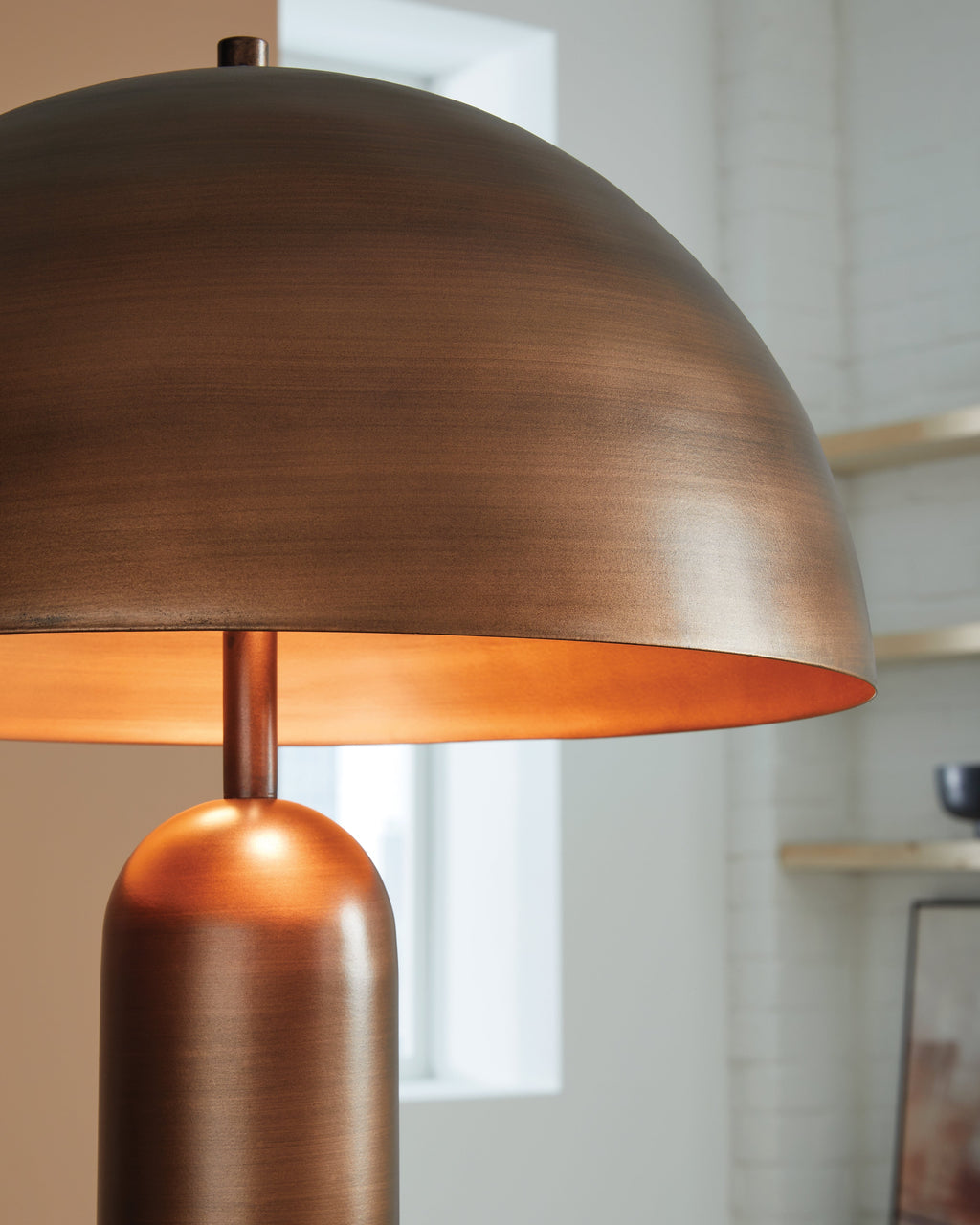 Wendfield Antique Copper Finish Floor Lamp