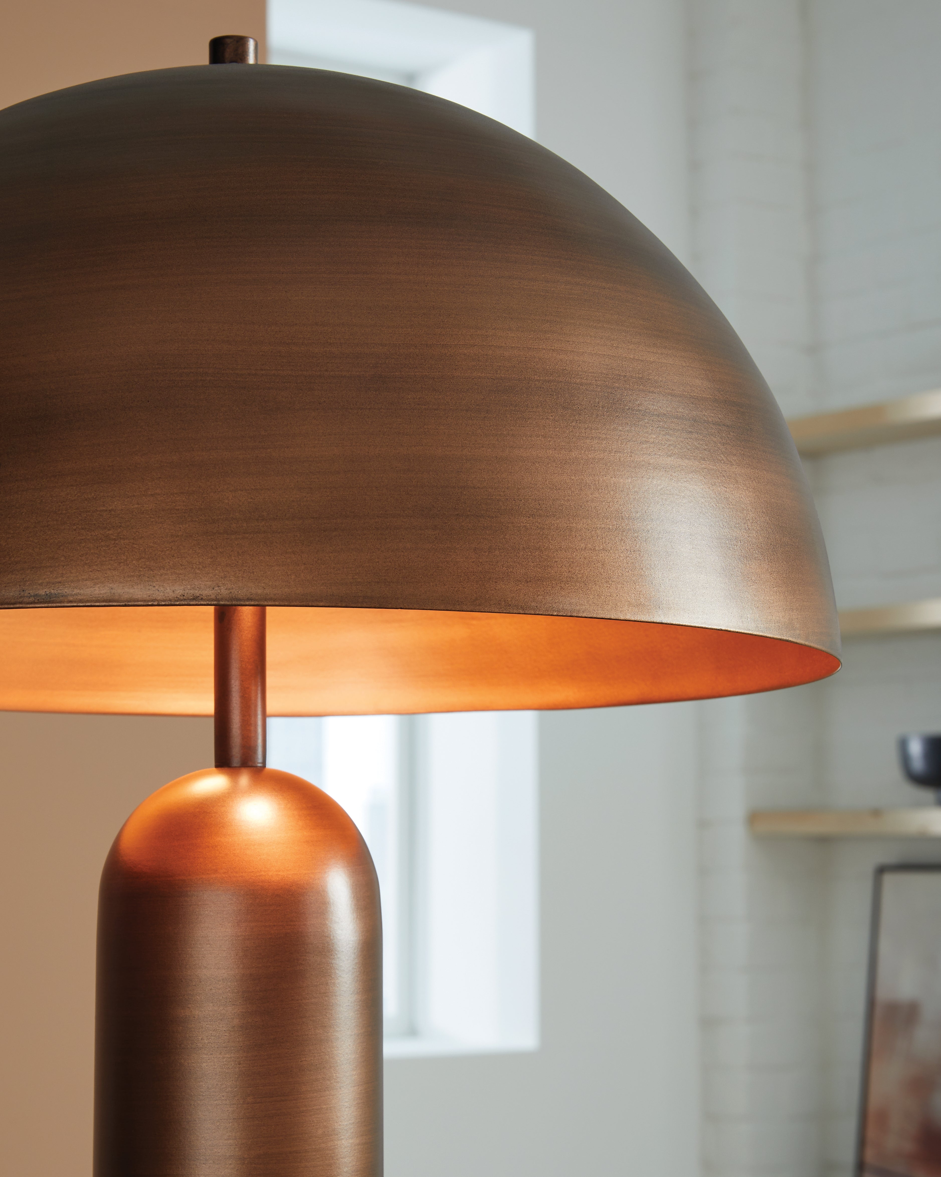 Wendfield Antique Copper Finish Floor Lamp