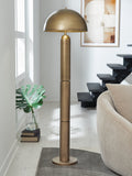 Wendfield Antique Gold Floor Lamp