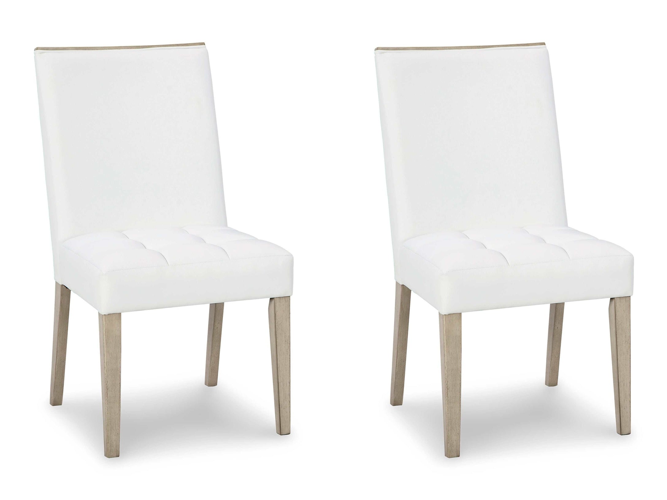 Wendora Bisque & White Dining Room Chair (Set of 2)