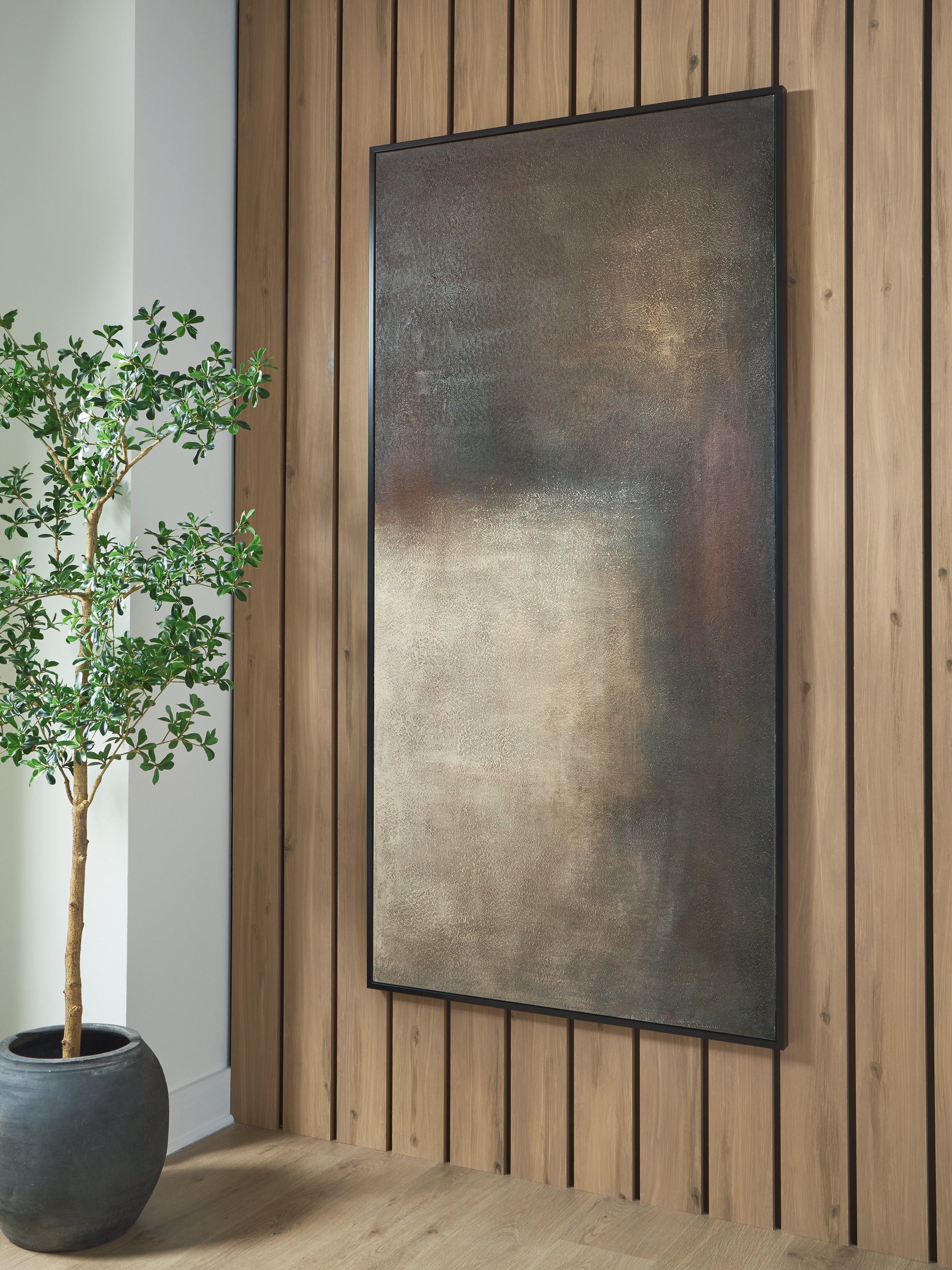 Wernmen Brown/Rust/Cream Wall Art