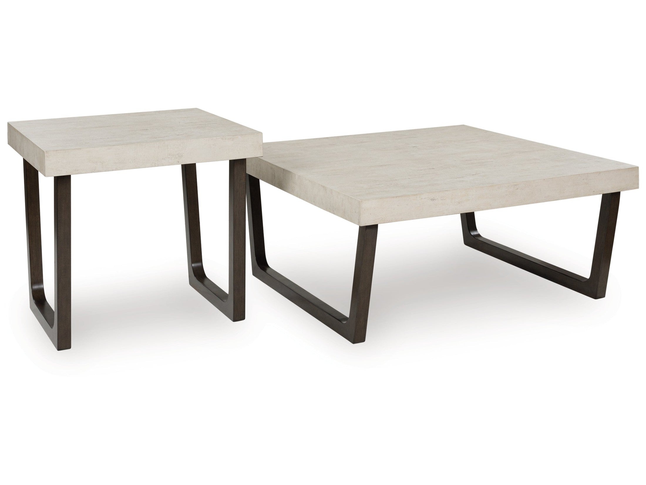 Westenfort Espresso/Gray Occasional Table Set (Set of 2)