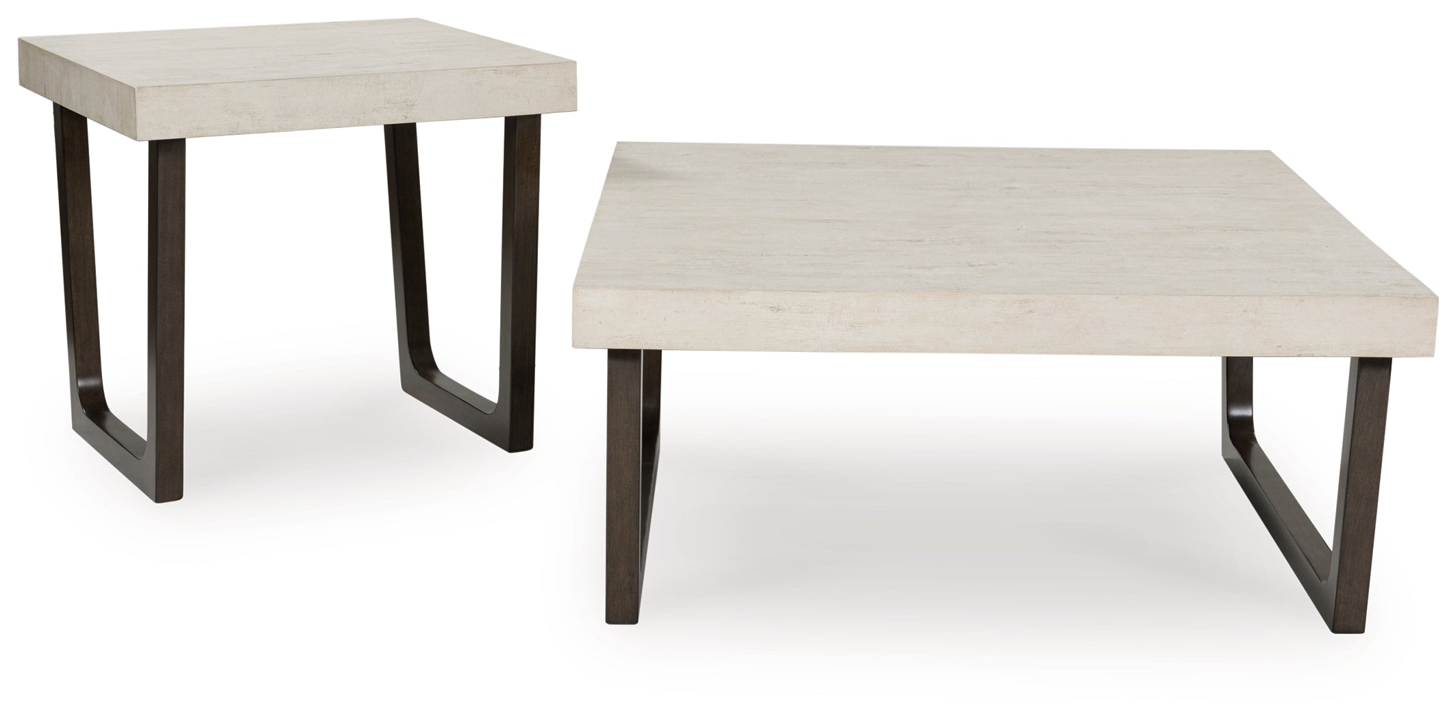 Westenfort Espresso/Gray Occasional Table Set (Set of 2)
