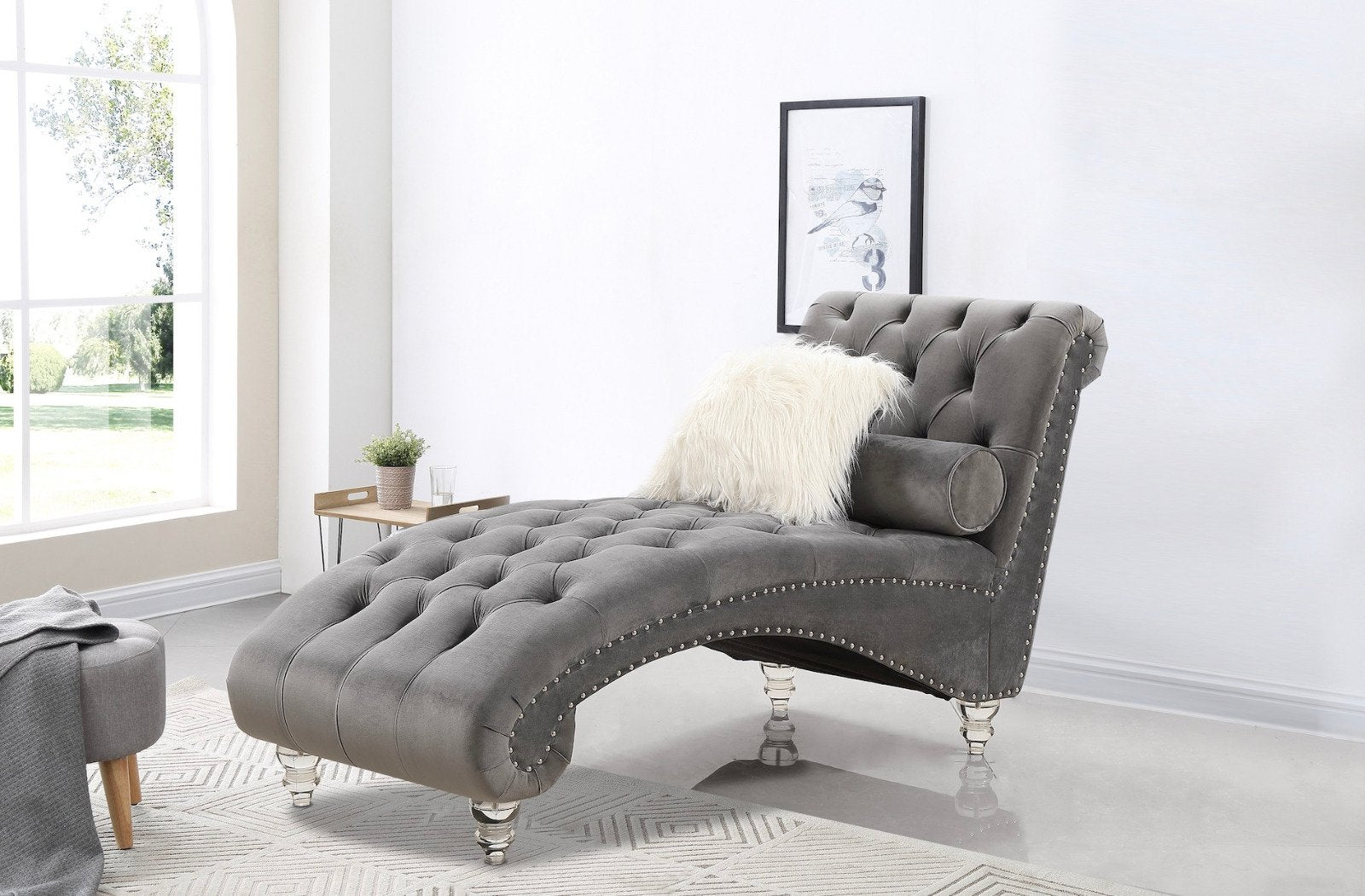 Chaise Grey