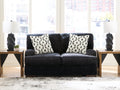 Whitmore Manor Black Pearl Loveseat