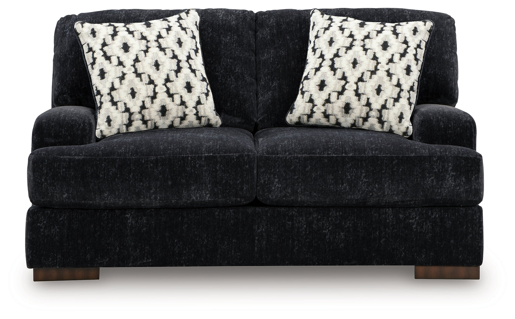 Whitmore Manor Black Pearl Loveseat