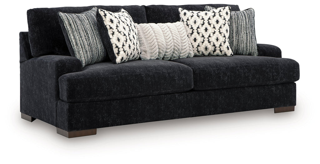 Whitmore Manor Black Pearl Sofa