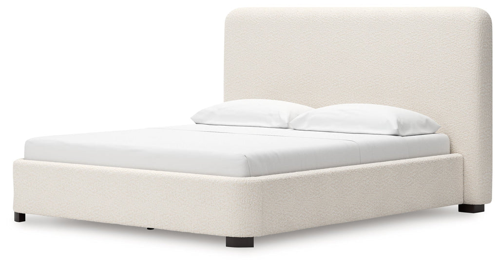 Whittgate Beige California King Upholstered Bed