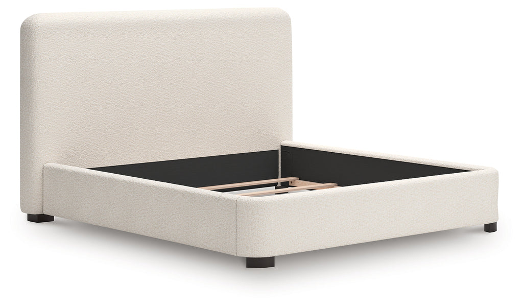 Whittgate Beige King Upholstered Bed