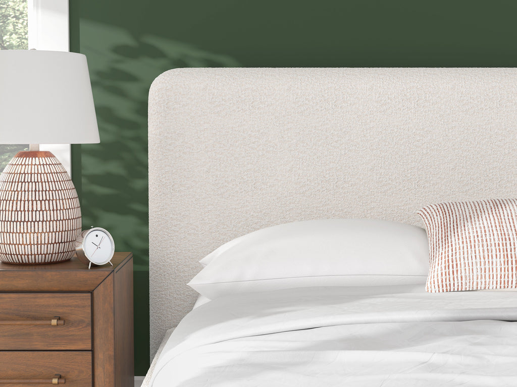 Whittgate Beige King Upholstered Bed