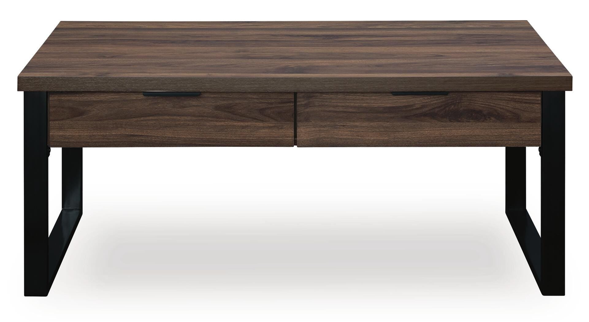 Wickman Falls Dark Brown Coffee Table