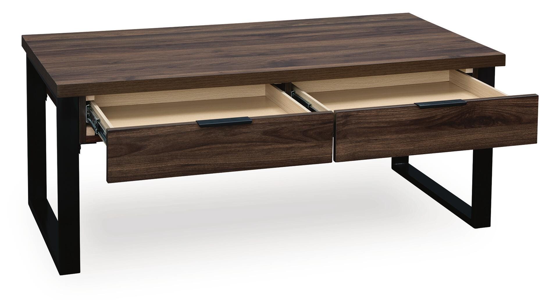 Wickman Falls Dark Brown Coffee Table