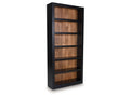 Wildenauer Brown/Black Bookcase