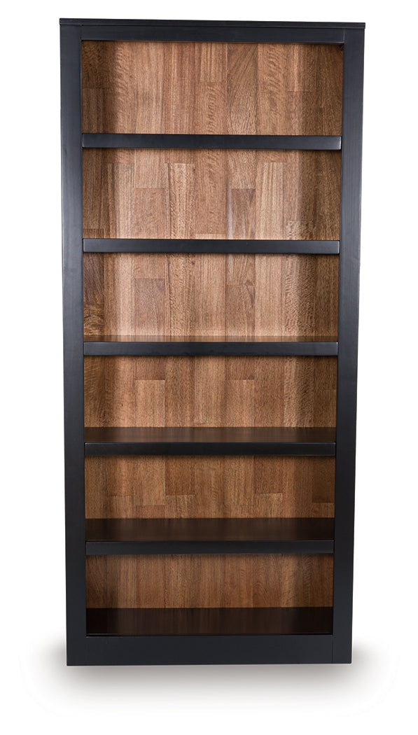Wildenauer Brown/Black Bookcase