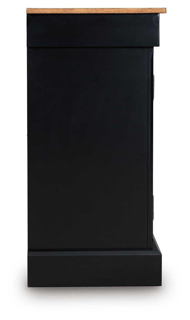 Wildenauer Brown/Black Dining Room Buffet