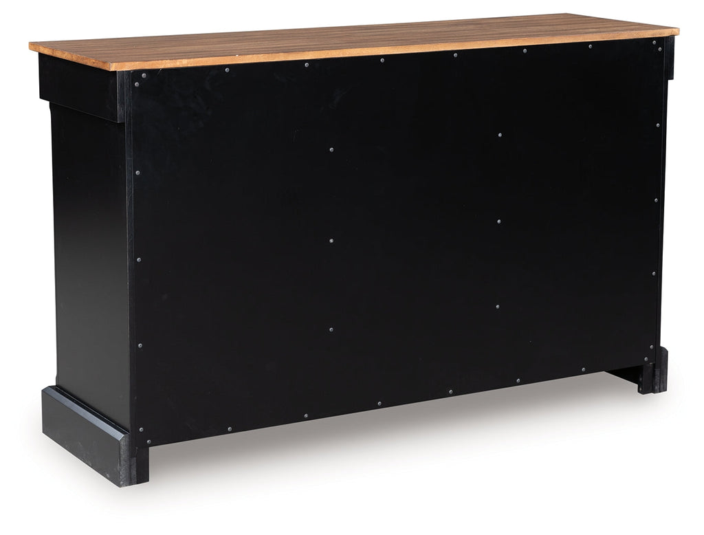 Wildenauer Brown/Black Dining Room Buffet
