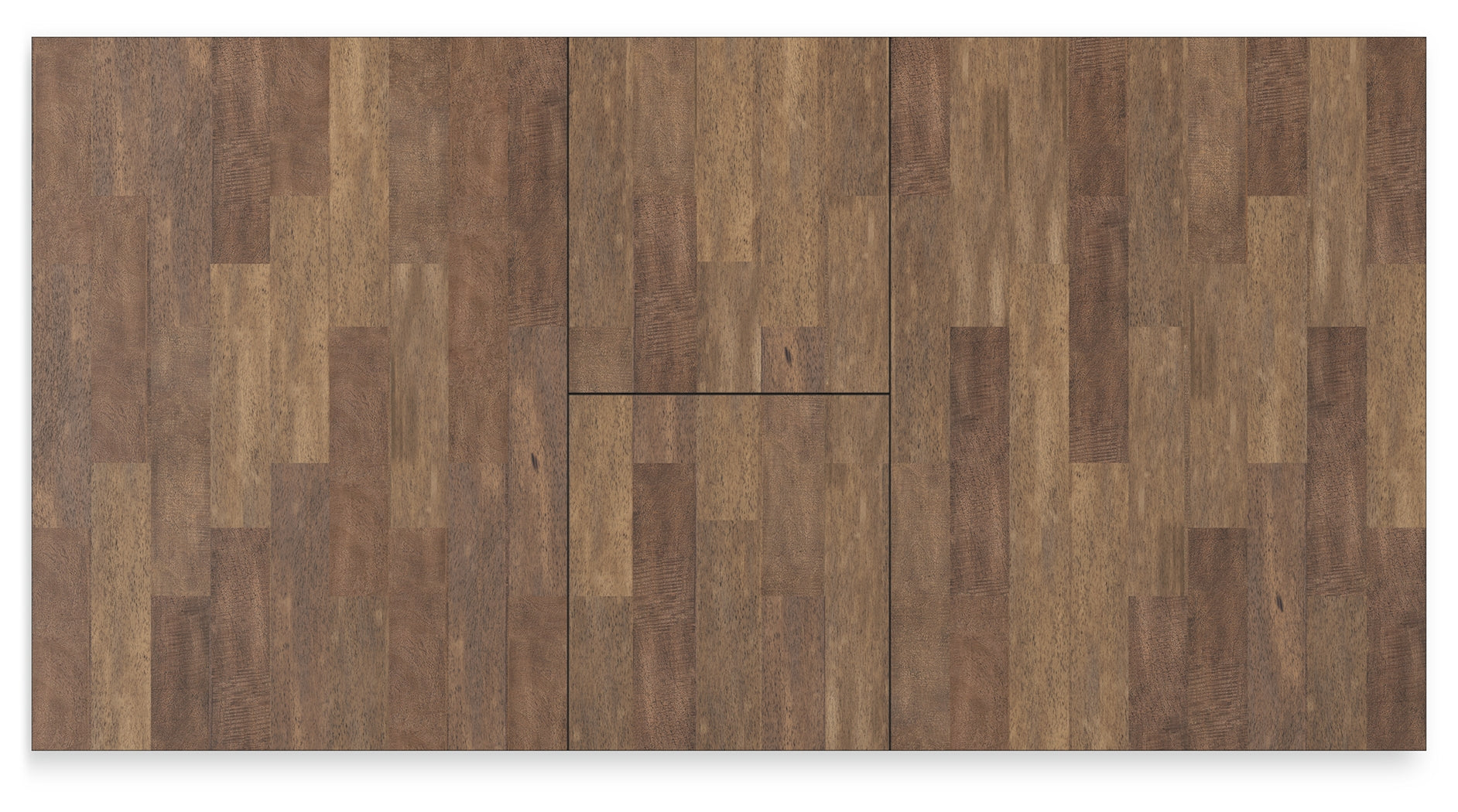 Wildenauer Brown & Black Dining Table w/ Extension