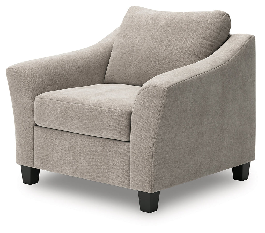 Willarae Taupe Chair and a Half