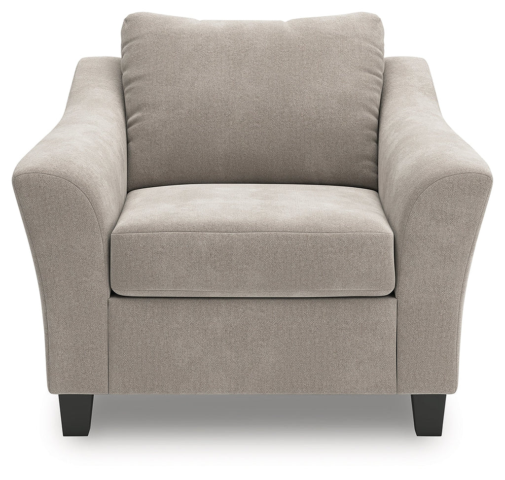 Willarae Taupe Chair and a Half