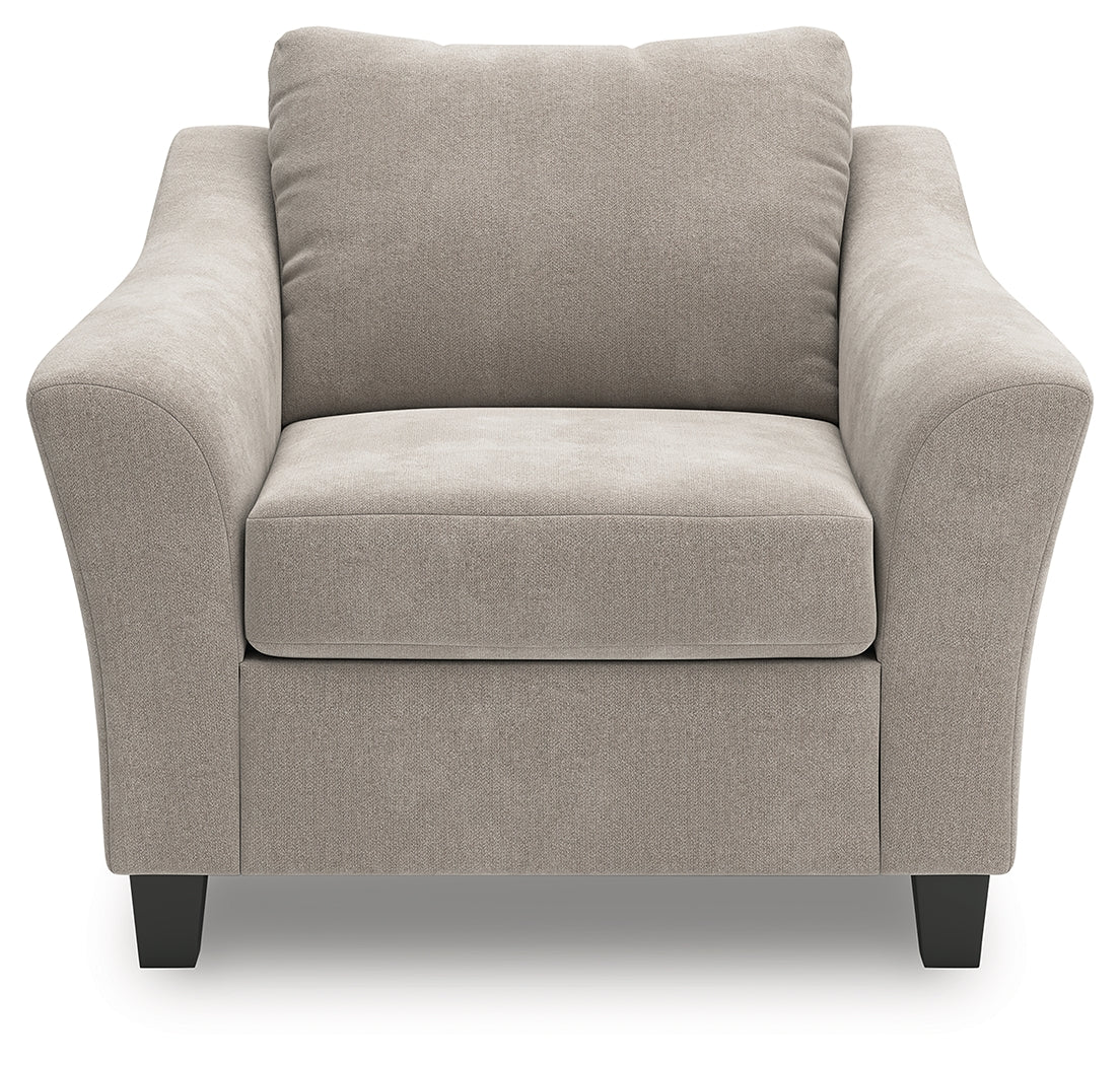 Willarae Taupe Chair and a Half