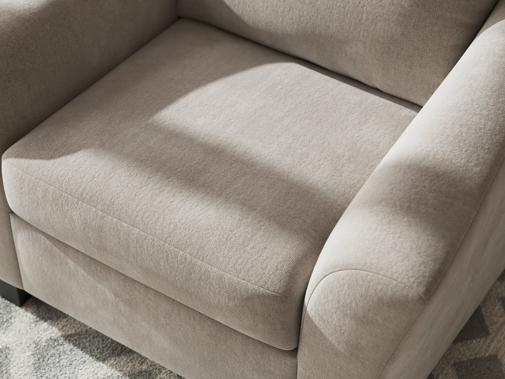 Willarae Taupe Chair and a Half