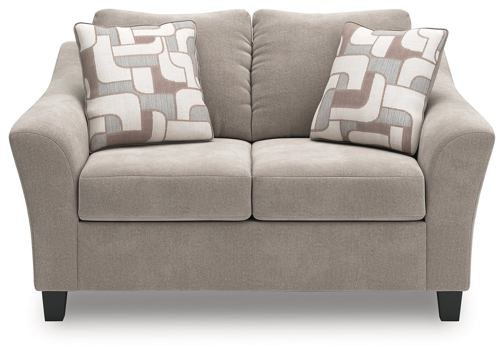 Willarae Taupe Loveseat
