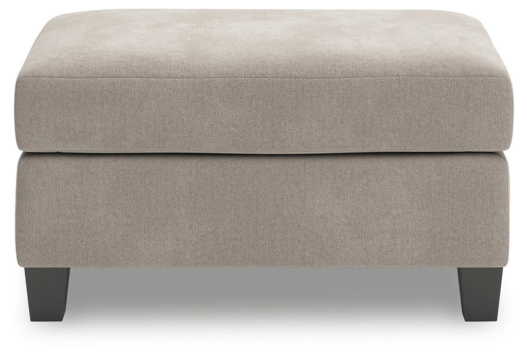 Willarae Taupe Ottoman