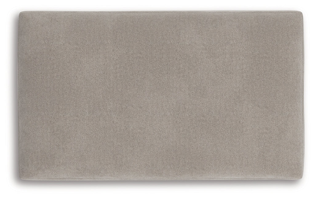 Willarae Taupe Ottoman