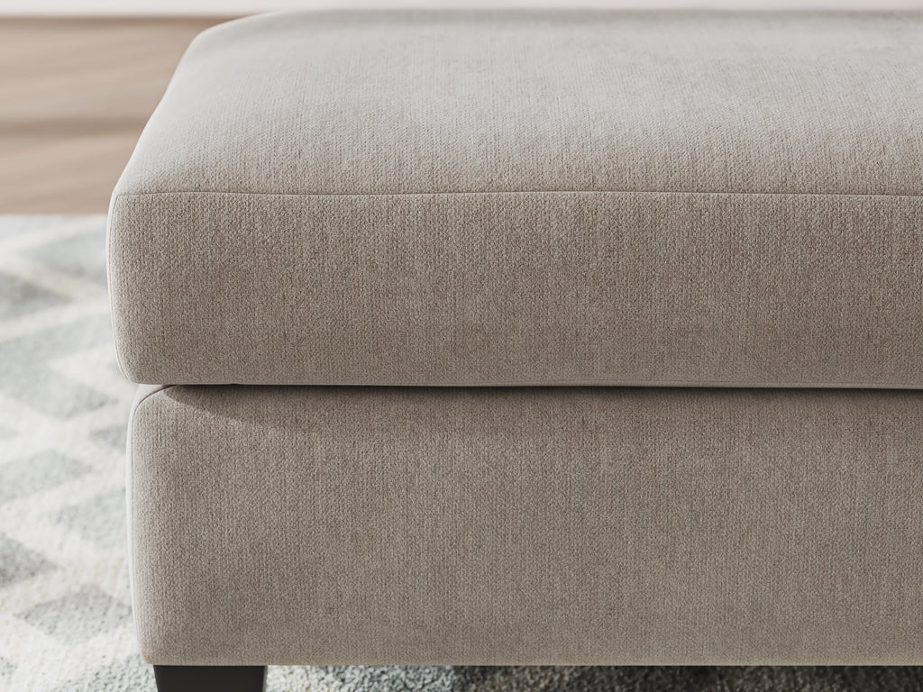 Willarae Taupe Ottoman